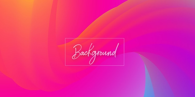 Abstract Fluid Neon Color 3D Effect Background Banner Design Multipurpose