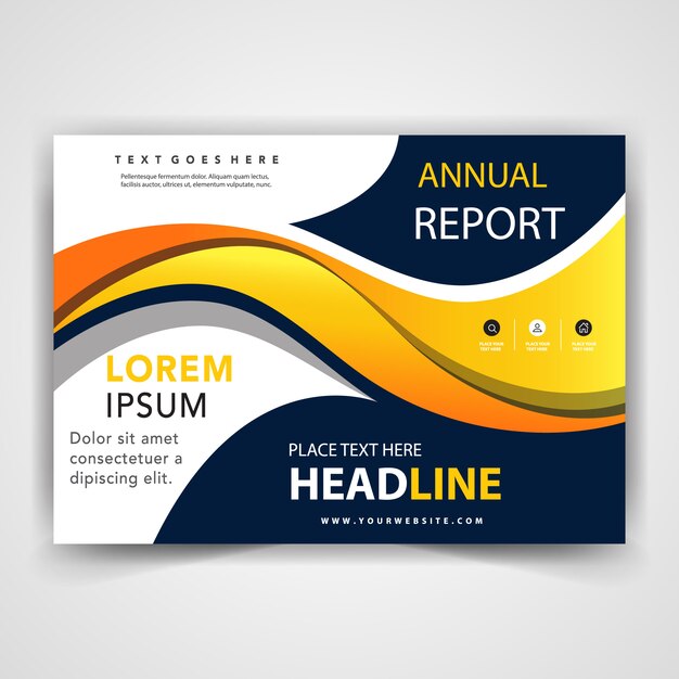  abstract flyer presentation template