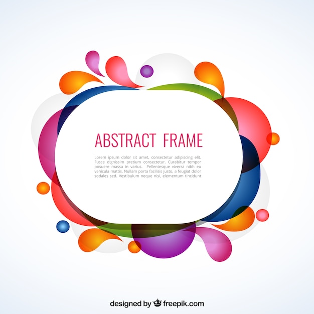 Abstract frame