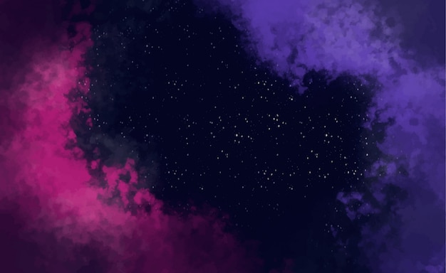 Free Vector abstract galaxy background