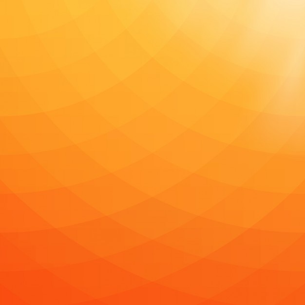 Abstract geometric background in orange and yellow tones