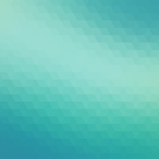 Free vector abstract geometric background in turquoise tones