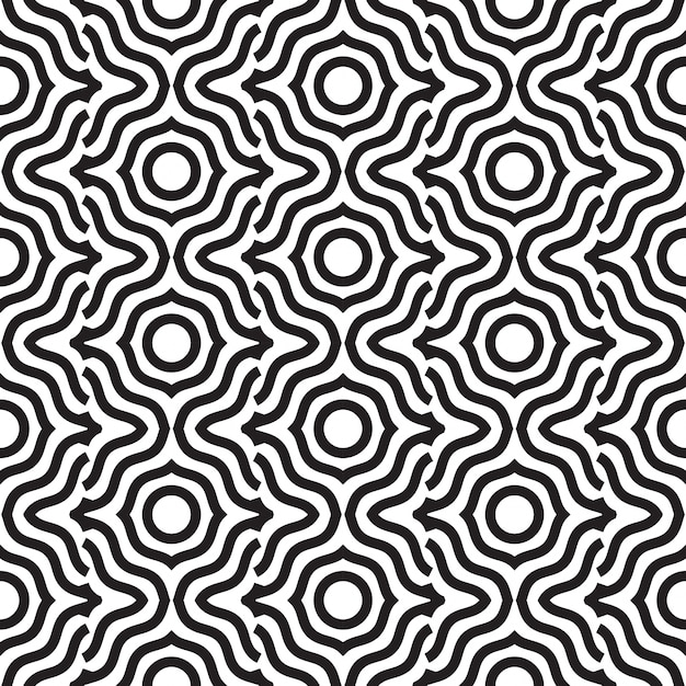 Abstract geometric pattern design