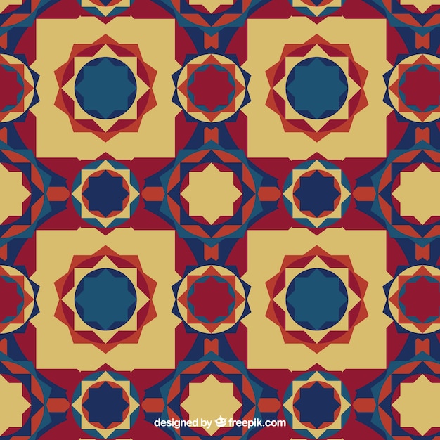 Free Vector abstract geometric pattern