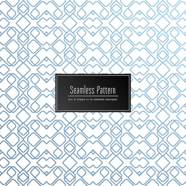 Abstract geometric seamless pattern background