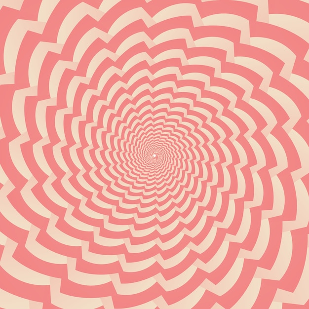  Abstract geometrical concentric swirl background