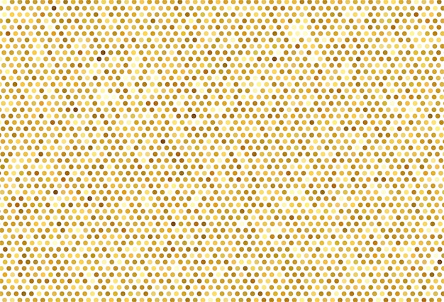 Free Vector abstract golden dotted pattern background