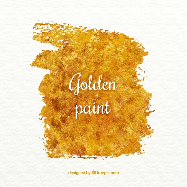 Abstract golden paint