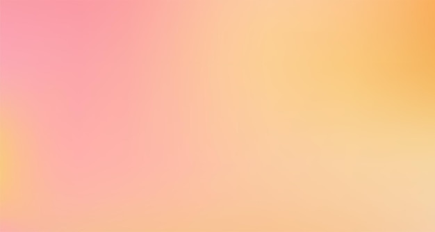 Free vector abstract gradient coral orange panorama. horizontal vector sunset nature background.