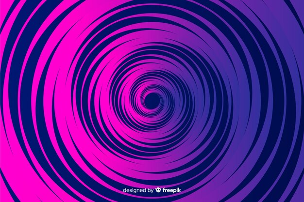 Abstract gradient psychedelic effect background