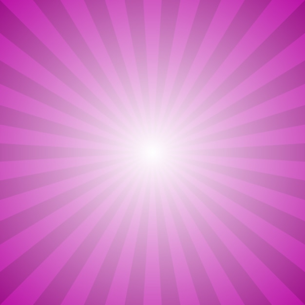 Abstract gradient ray burst background - hypnotic vector graphic from radial rays