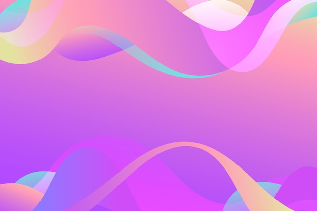 Abstract gradient wavy background