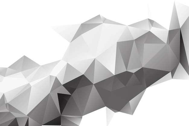 Free Vector abstract gray polygonal background