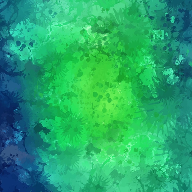 Abstract green watercolor texture background