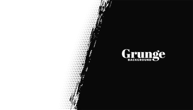 Abstract grunge black and white background