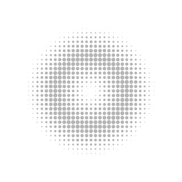 Free Vector abstract grunge halftone circles textured background design