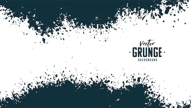 Abstract grunge splatter background design