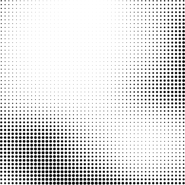 Abstract halftone background