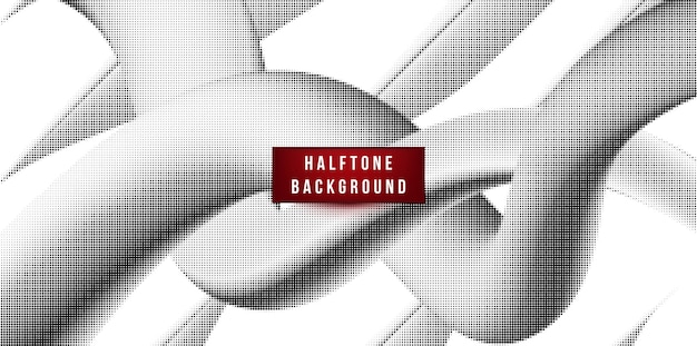 Free Vector abstract halftone background