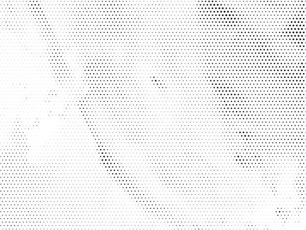 Abstract halftone design background vector