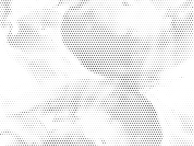 Abstract halftone design background vector