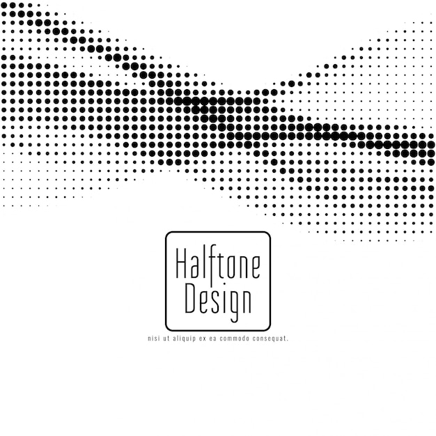 Abstract halftone design background