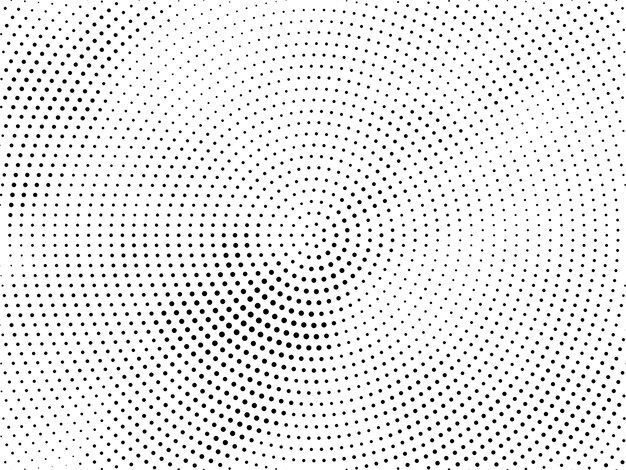 Abstract halftone design decorative