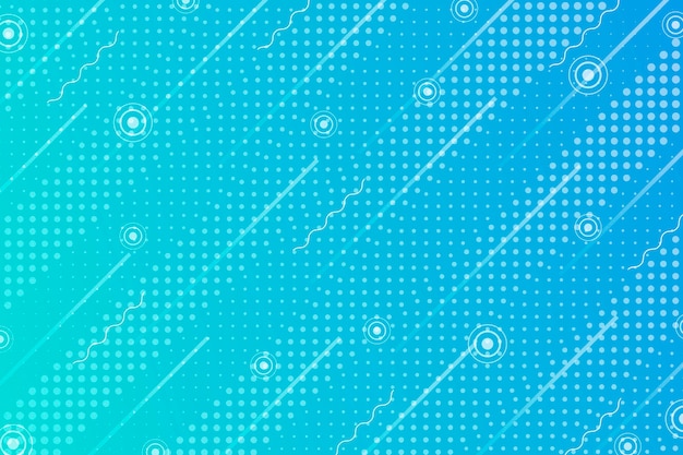 Abstract halftone wallpaper