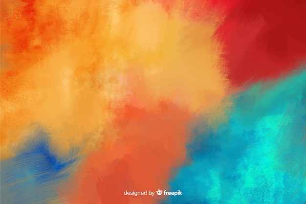 Abstract hand painted background