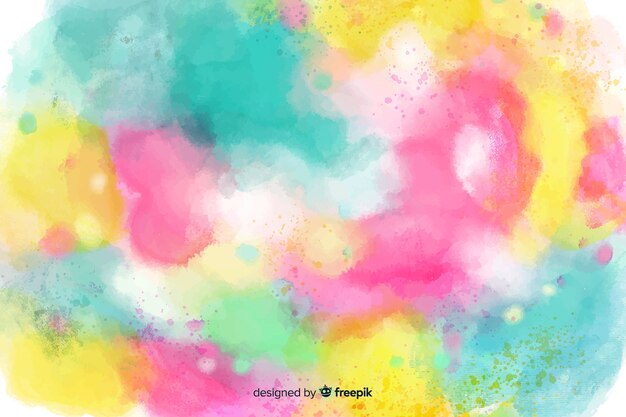 Abstract hand painted background