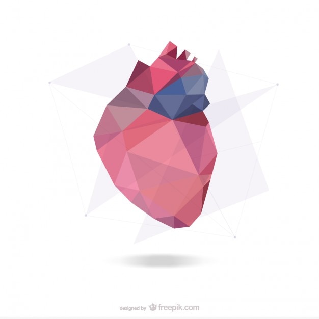 Free Vector abstract heart design 