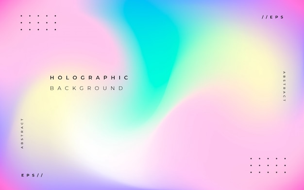 Abstract holographic background