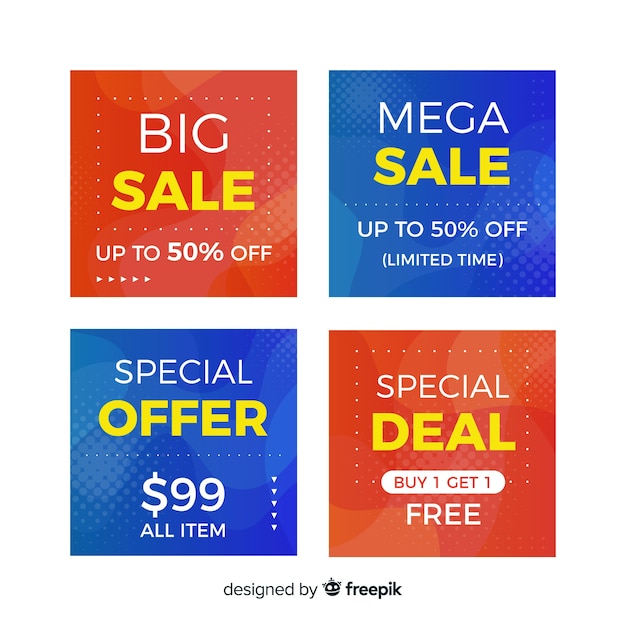 Free Vector ads