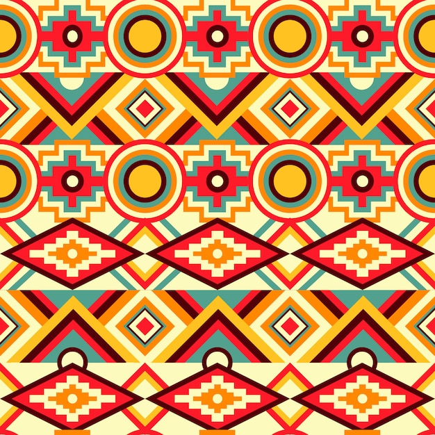 Abstract Kaleidoscope Seamless Pattern. 