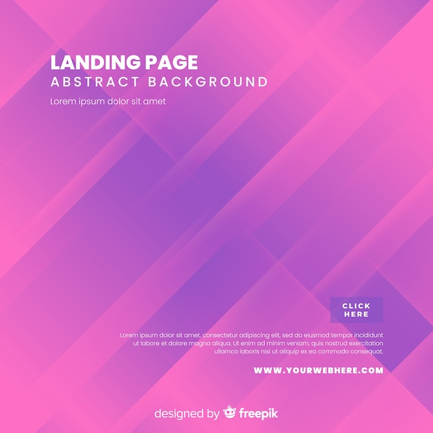 Abstract landing page background