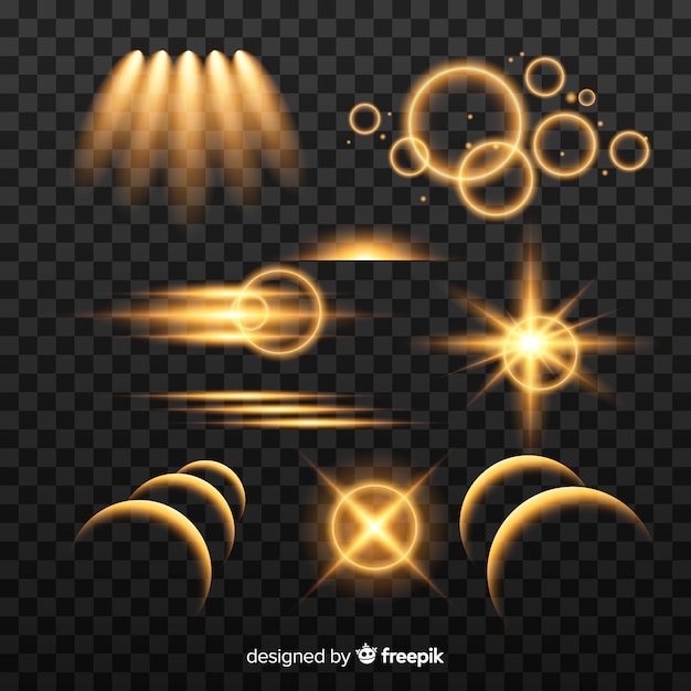 Free Vector abstract light effect collection