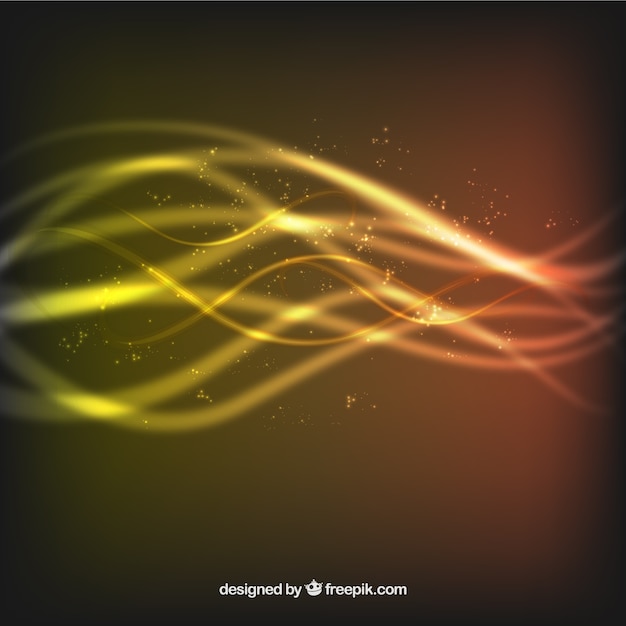 Free Vector abstract light waves background