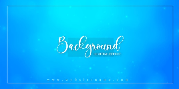 Abstract Lighting Effect Background Banner Design Multipurpose