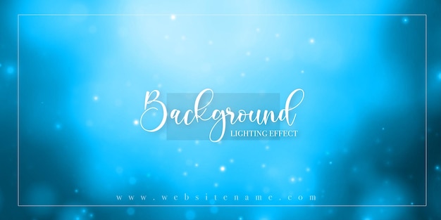 Abstract Lighting Effect Background Banner Design Multipurpose