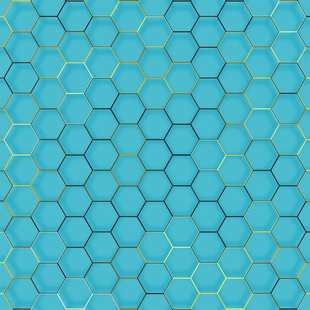 Abstract line Hexagon Geometric texture