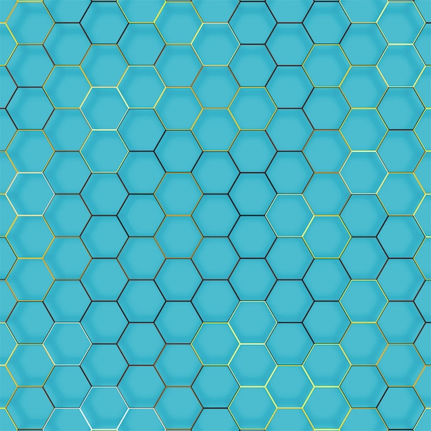 Abstract line Hexagon Geometric texture