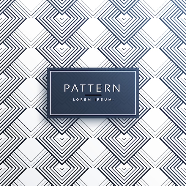 Free vector abstract line pattern design background