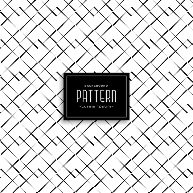 Free vector abstract line pattern design background