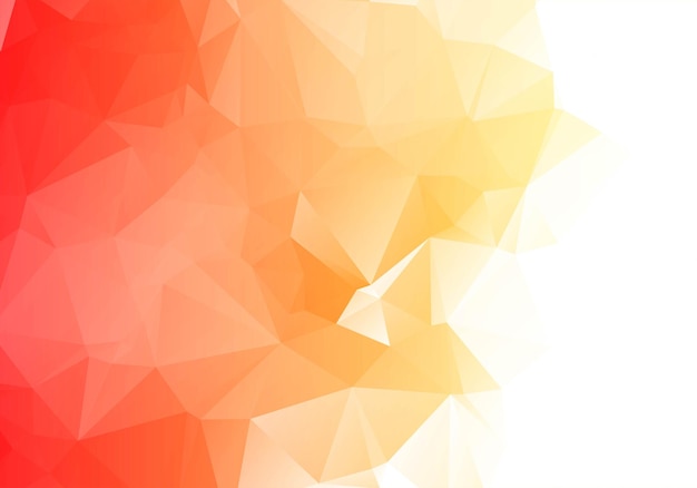 Abstract low poly colorful shapes background