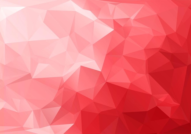 Abstract low poly pink shapes background