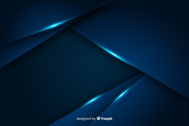 Abstract metallic blue decorative background