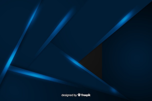 Free vector abstract metallic dark blue background