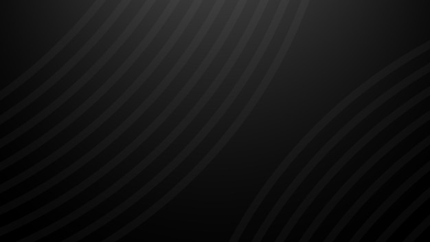 Abstract modern Dark black background design with stripes and lines