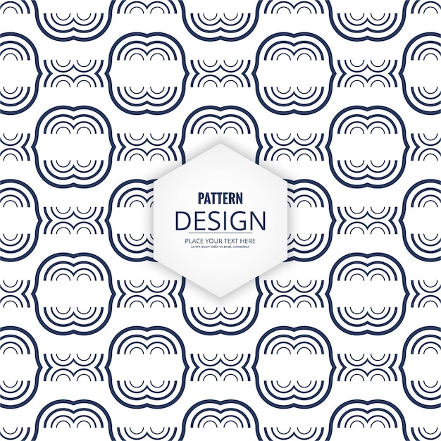 Abstract and modern geometric pattern