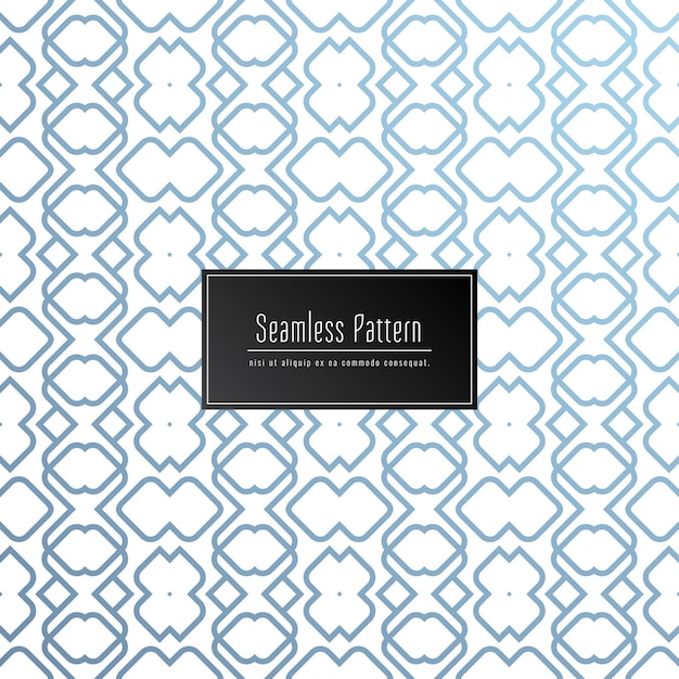 Abstract modern geometric seamless pattern background